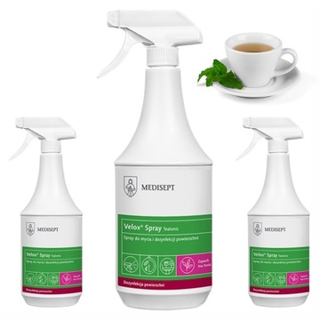 SPRAY DO DEZYNFEKCJI WIELOFUNKCYJNY ZESTAW 3 SZT.