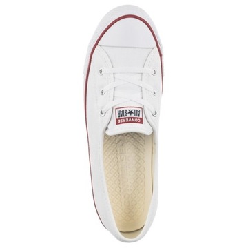 Buty Trampki Damskie Converse All Star Ballet Lace Slip 566774C Białe