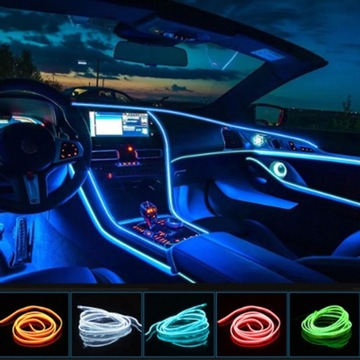 СВЕТОДИОДЫ ДЛЯ АВТОМОБИЛЕЙ ЛЕНТА RGB AMBIENT LED STRIP 6м