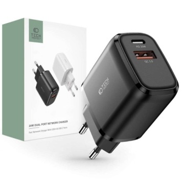 БЫСТРОЕ СЕТЕВОЕ ЗАРЯДНОЕ УСТРОЙСТВО USB-C - SAMSUNG HUAWEI