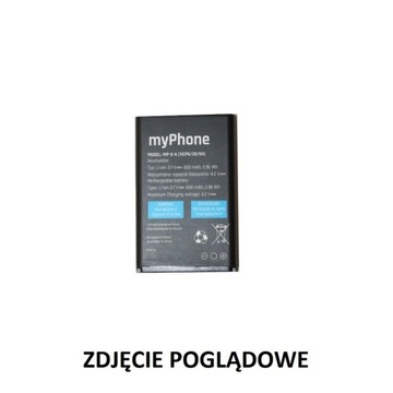 Bateria myPhone SIMPLY 2/1045/1082/1083/ONE/Metro MP-S-A, 800mAh nowa