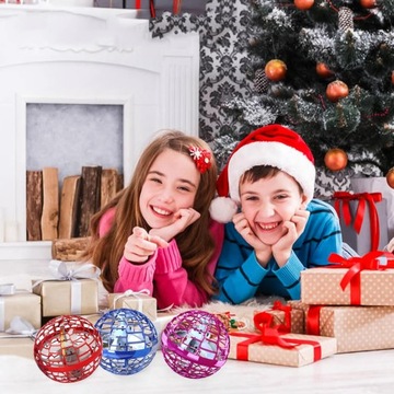 LATAJĄCA BOOMERANG SPINNER KULA STEROWANY RĘKĄ LED