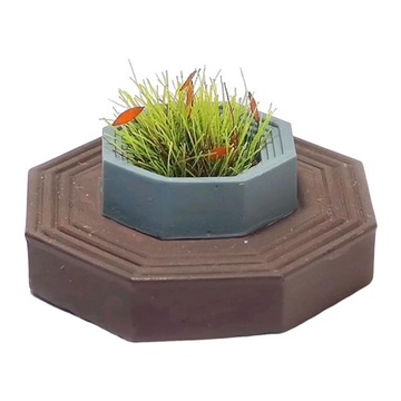 Масштаб 1:64 Модель цветочной террасы для модели