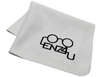 Жесткий чехол для очков с петлями + салфетки Подарочный набор Lenz4u КАЧЕСТВО