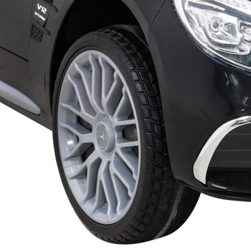 Mercedes Benz AMG SL65 S elektryczny dla dzieci Czarny + Pilot + Audio LED