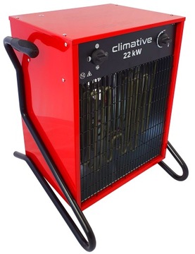 Polska nagrzewnica Elektryczna Climative EH-22 Dmuchawa Grzejnik Termostat