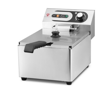 FRYTOWNICA ELEKTRYCZNA RQF6L POJEDYNCZA 6 L 3 KW RESTO QUALITY
