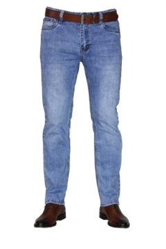 SPODNIE MĘSKIE JEANS REGULAR W33 L30 PAS 86-88