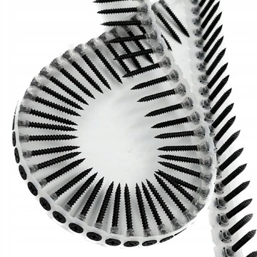 WKRĘTY NA TAŚMIE DO PŁYT G-K DO METALU 3,5x25mm 1000szt