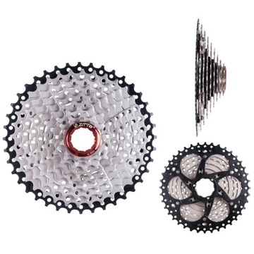Маховик MTB черный серебристый 9 скоростей 11-40T