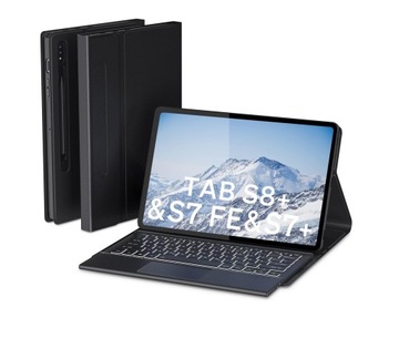 Etui z klawiaturą do Samsung Galaxy S8 / S7 12,4