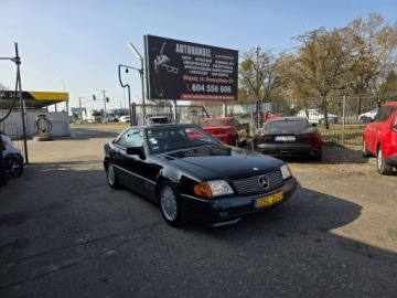 Mercedes SL R129 Cabrio 3.0 SL-24 231KM 1991 Mercedes SL 300 3.0 Benzyna 231 KM, Skóra,