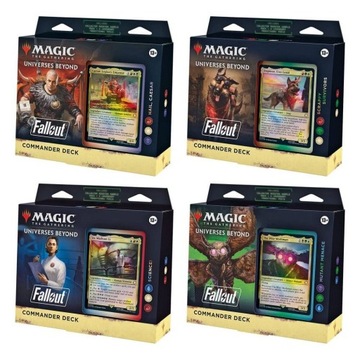MtG Magic: The Gathering Commander Fallout 4в1