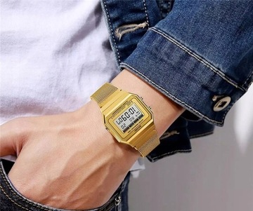 Zegarek męski SKMEI bransoleta elektroniczny LED