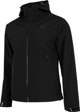 KURTKA MĘSKA 4F SOFTSHELL CZARNA H4Z22 SFM001 20S r S