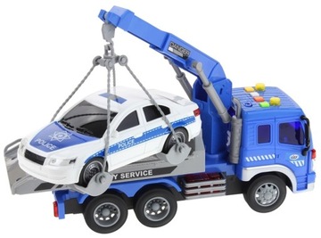 Грузовик Эвакуатор с краном Полицейская машина
