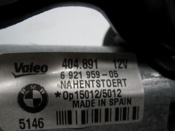 BMW E81 E87 06R MOTOR STĚRAČE ZADNÍ 6921959 404891 3 PIN