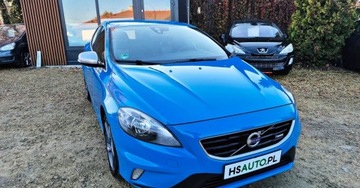 Volvo V40 II Hatchback 1.6 T3 150KM 2013 Volvo V40 BENZYNA alcantara KAMERA czarny sufit R DESIGN okazja, zdjęcie 5