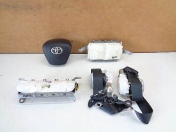 AVENSIS III 3 T27 ULOŽENÍ AIRBAG ŘIDIČE KONZOLA PÁSY KOMPLET