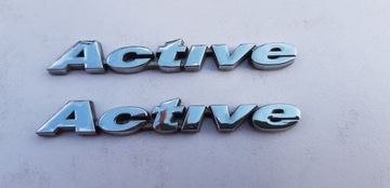 FIAT ACTIVE EMBLEMAT NA BŁOTNIK ORYGINAŁ