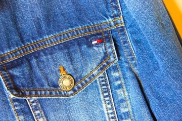 Tommy Hilfiger kurtka jeansowa jeans XL