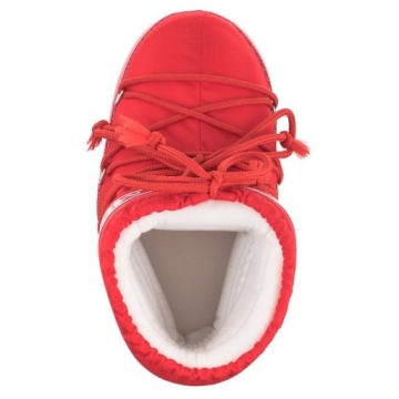 Moon Boot Icon Low Nylon 140934 Красные зимние ботинки