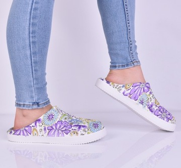 Легкие женские пены пены с узорами домашние обувь на открытом воздухе