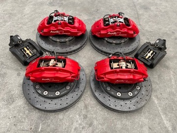 Audi R8 4S Hamulce Ceramika Tarcze Zaciski NOWE