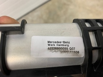 MERCEDES S TŘÍDA 222 W222 NOSNÍK POD KONZOLA