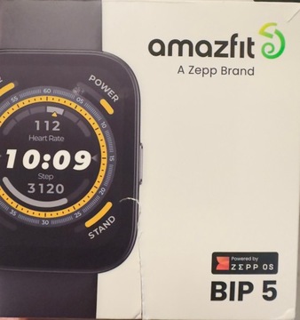 Smartwatch Amazfit BIP 5 USZKODZONY