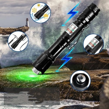 ПЕРЕЗАРЯЖАЕМАЯ ЗЕЛЕНАЯ ЛАЗЕРНАЯ УКАЗКА, РЕГУЛИРУЕМАЯ ЛАЗЕРНАЯ ФОКУСИРОВКА