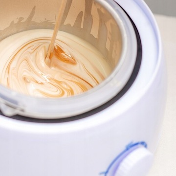 Воск для депиляции ITALWAX 1кг твердые капли в гранулах БЕЛЫЙ ШОКОЛАД