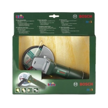 ДЕТСКАЯ УГЛОВАЯ ШЛИФОВАЛЬНАЯ МАШИНА BOSCH СВЕТ ЗВУК