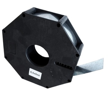 ЗАЖИМ ДЛЯ ДЫМОХОДА ПОЛОСНЫЙ 5 м, Famaval E863A, прочный, массивный.