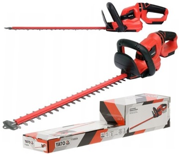 YATO NOŻYCE SEKATOR AKUMULATOROWE DO ŻYWOPŁOTU 55CM KRZEWÓW 18V 550mm