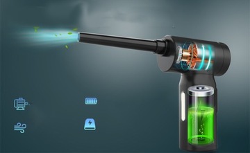 ODKURZACZ RĘCZNY SAMOCHODOWY BEZPRZEWODOWY MOCNY MINI VACUUM CLEANER
