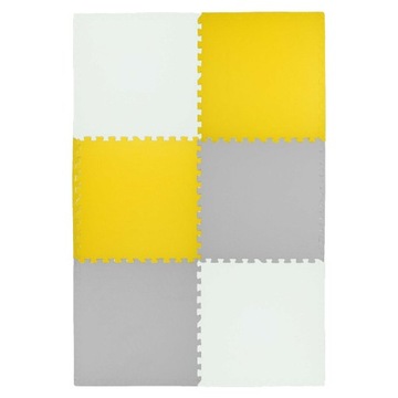 HUMBI MATA PUZZLE WODOODPORNE PIANKOWA 6 SZT KOLOROWA 180 X 120 CM