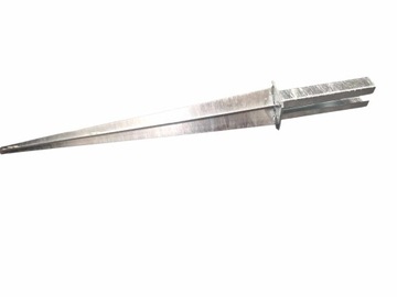 Wbijana stopka do słupka ogrodzeniowego panelowego OCYNK 60x40 mm