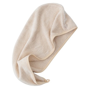 Тюрбан на голову Tuva Home, хлопок бежевого цвета