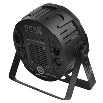 НАБОР 4х СТУПЕННЫХ ЛАМП LIGHT4ME QUAD PAR 8x10W MKII RGBW LED