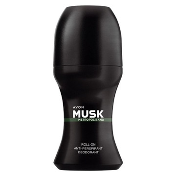 Musk Metropolitano DEZODORANT W KULCE AVON