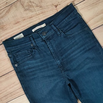 LEVI'S Mile High Super Skinny Spodnie Jeans Damskie r. 28/28