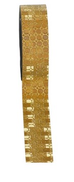 TAŚMA DEKORACYJNA GLAMOUR 1,5CM X 10M ASTRA WZ1