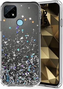 SHINE CASE БЛЕСК + СТЕКЛО ДЛЯ REALME C21Y C25Y