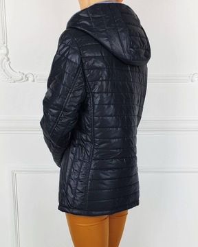 #КУРТКА ЖЕНСКАЯ СТЕГАНАЯ С Капюшоном Плюс - Размер Цвета#