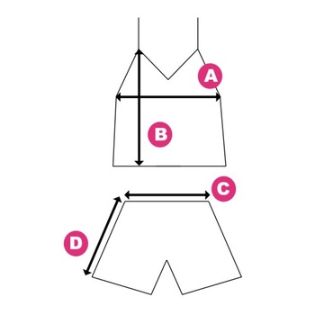 ПИЖАМА топ АТЛАСНЫЕ шорты КРУЖЕВНЫЕ шорты S/M