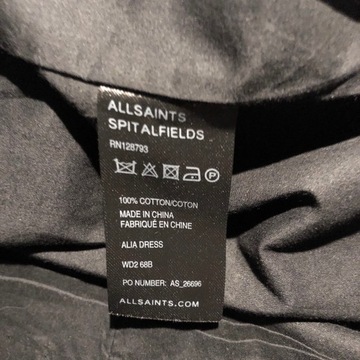 ALLSAINTS SPITALFIELDS Sukienka Zamek 40 / ( S )