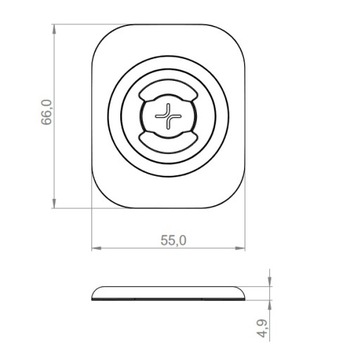 Sp Connect SPC+ прикрепляется к телефону/чехлу