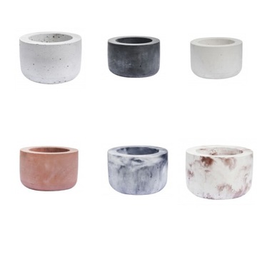 LAMPION SZKLANY ŚWIECZNIK + BETON ARCHITEKTONICZNY