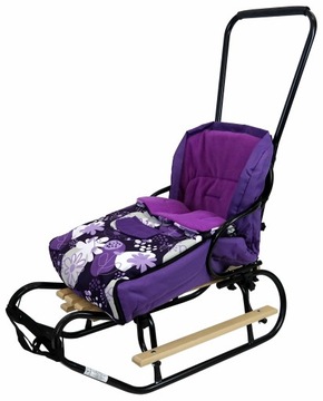 POLSKIE SANKI + OPARCIE + PODNÓŻKI + PCHACZ + ŚPIWÓR